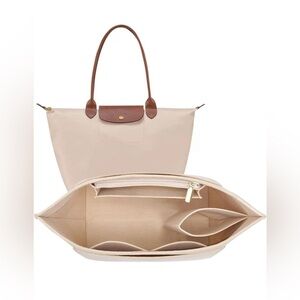 Cream Bag / Purse Insert ( Bag NOT included )